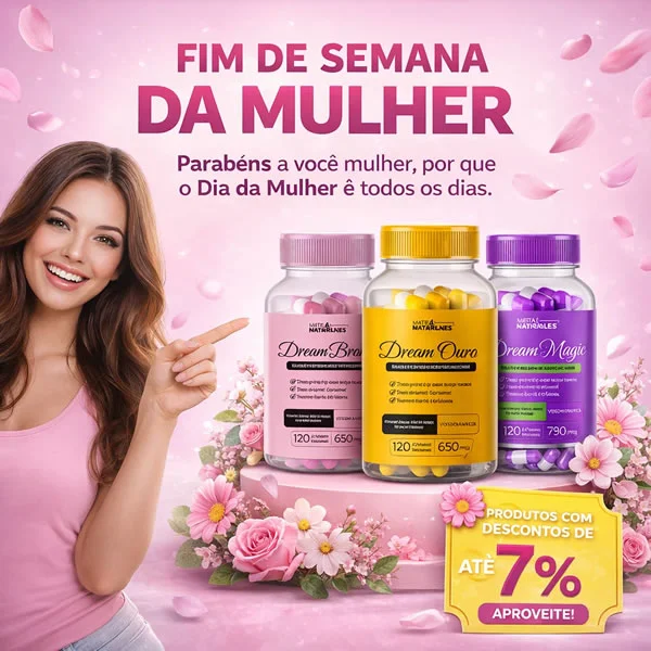 Descontos dia da mulher