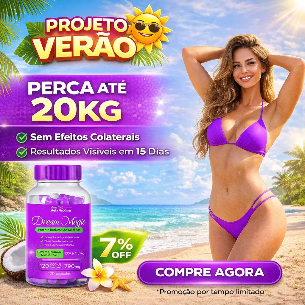 Dream Magic - Potente Redutor de Peso - 120 Cápsulas