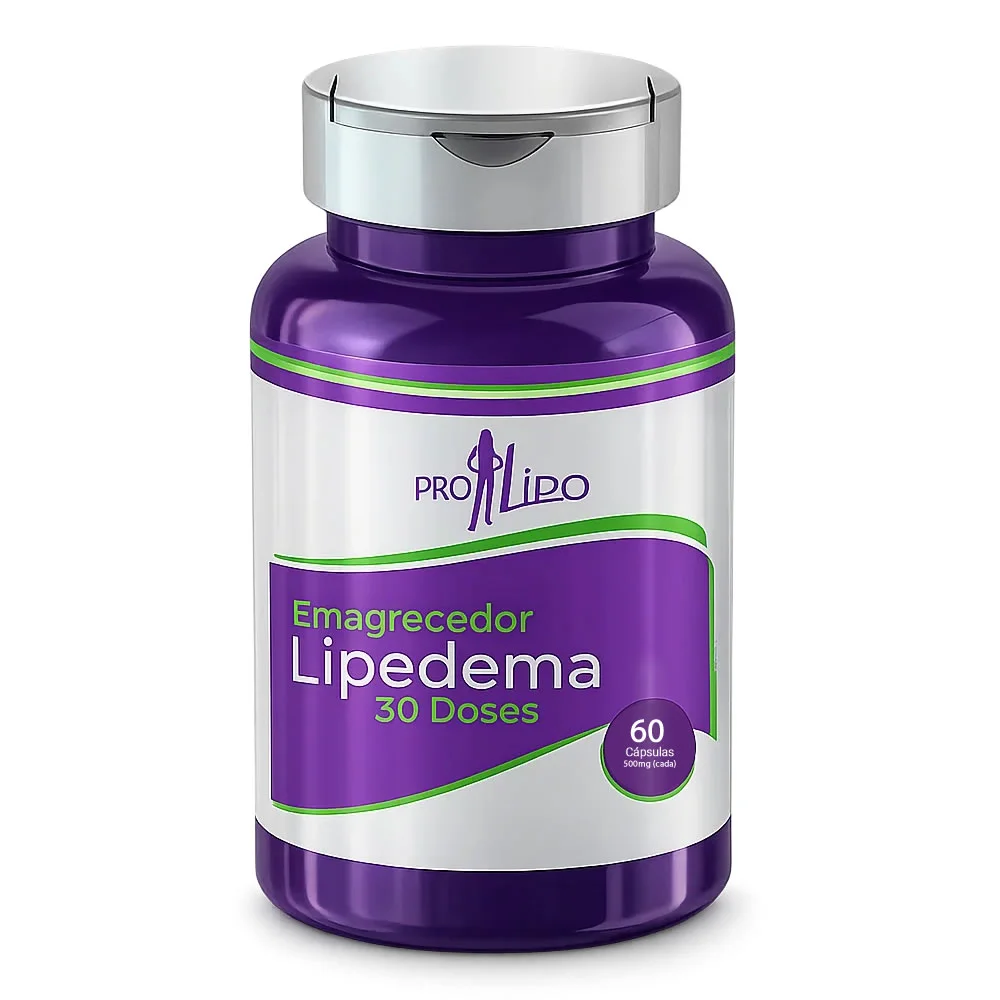 Emagrecedor Lipedema 30 Doses  - 60 Cápsulas