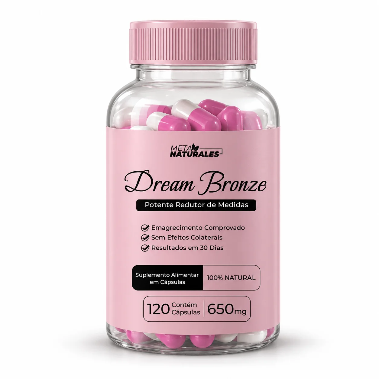 Dream Bronze - Potente Redutor de Peso - 120 Cápsulas